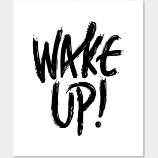 Calligraphy wake Up Posters and Art